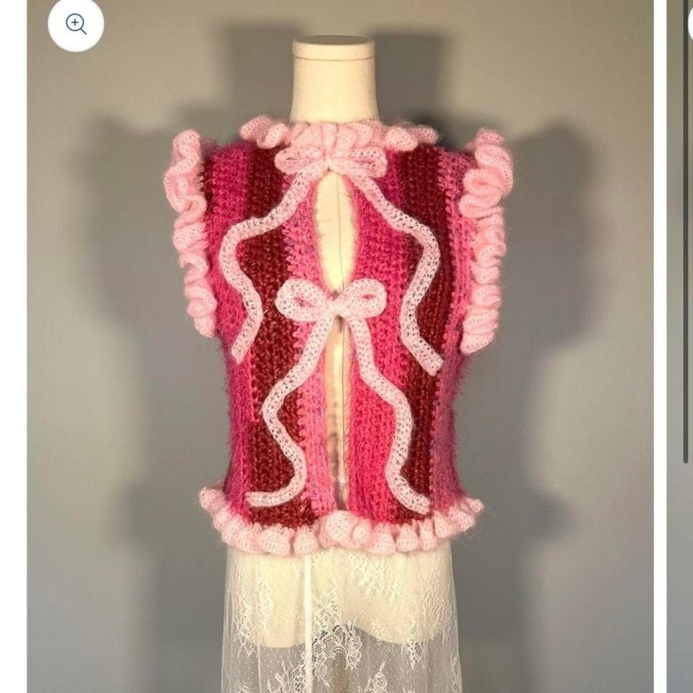 By LoveLi handmade crochet sweater vest